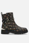 Guess Oliy Logo Peony Tamara Boot - Brown black