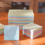 Colorful Sticky Notes Set - 100 200 Sheets Self-adhesive Lined Memo Pads For Office Home & School Assorted Sizes