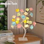 USB Powered LED Rose Tree Lamp - Perfect For Home Decor Parties And Weddings