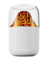 - Y10 - MINI Volcano Shaped Humidifier With 2 Light Modes - White