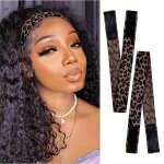 1PCS Elastic Headband For Wigs Edges Lace Melting Band For Lace Wigs Adjustable Bands Edge Wrap To Lay Edges Lace Frontal Melt B