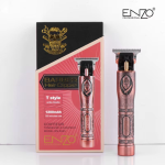 Enzo EN-5043 Professional Rechargeable Metal USB Electric Hair Clipper For Men - Pink