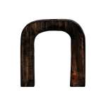 Arch Candle Holder - Black