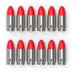 Yizhun 9MM Snap Caps Training Dummy Rounds Reusable Dry Fire Training Round Close To Real Weight Practice Safe Loading Firing 9M