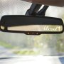 1pc "Blessed" Car Vinyl Sticker English Decal Safe Driving Sticker Rearview Mirror Sticker Phone Rear Cover Laptop Kettle Car Window Decal