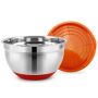 Mixing Bowls Set With Airtight Lids Stainless Steel Nesting Basin