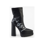 Sissy Boy SH754 Ladies Platform Boots Black - Black / 8