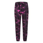 Jordan Girls Essentials Aop Fleece Pant In Black pink - Black pink XL