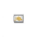 Symbol Treble Clef & R gold