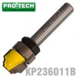 PRO-TECH Classical Pattern Plunge Cutting 1 2' X 3 8' With Top Bearing 1 4' Sh