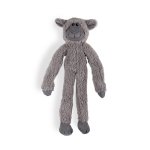 Afp Dog Toy Lambswool Cuddle Ropey Floppers Grey