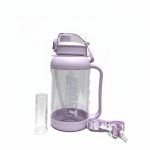 Sports & Travel Water Bottle Handle With Ice Container & Strap