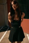 Pleated MINI Skirt - Black