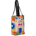 Pre-printed Sample Hoppla Bayside Recycled Pet Stitch-bond Shopper