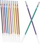 12PCS Glitter Gel Pen Refills For Erasable Pens Colors Gel Refills Set Ink