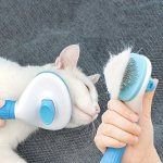 1PC Cat Comb Hair Removal Hair Comb Float Hair Cleaning Hair Removal Cleaner One-click Hair Removal Dog Comb Needle Comb