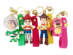 Woody - Jessie - Buzz & Lonso Figurine Schoolbag Tag & Keyholder - Toy Story
