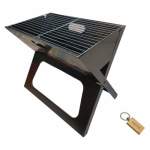 Smte Portable Barbecue Grills For Outdoor Cooking- X-type SK-J2+SMTE Keyring With Keychain