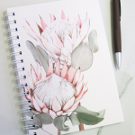 Protea A5 Spiral Notebook