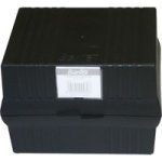 Bantex B9876 Card File Boxes A6 Black