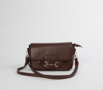 Crossbody Bag - One Size Brown