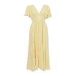 Yellow Tiered Maxi Dress