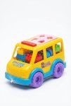 68-PIECE Building Blocks Storage Police Car Playset