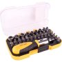 Tork Craft Screwdriver Ratchet Bit Set 37 PC KT6242