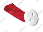 Inspection Hatch 133MM White With Removable