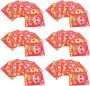 60PCS Medium Size Cartoon Snake Year Red Envelopes 2025 Traditional Paper
