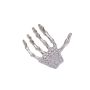 Napkin Rings - Halloween Ghost Skeleton Hand - Round - 4-PIECE