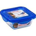 - Cook & Go Glass Small Square Roaster With Lock-lid