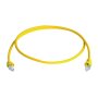 CAT6A S/ftp 2M Yellow Patch Cord