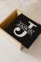 Wooden Braai Box - Initial & Name