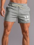 Men's Casual Dizzy Face Graphic Drawstring Shorts Male Clothes For Summer