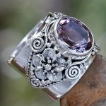 Exquisite Engraved Flower Ring For Men Engagement Party Bride Wedding Jewelry Christmas Valentine's Day Gift Couple Rings