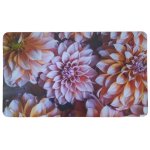 Multi-purpose Mat Pink And Orange Flowers 43 X 73CM