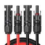 10M - Twin Flex Double Solar Pv Cable 4MM Red & Black