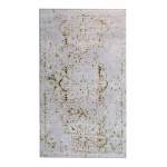 Distressed 160X230CM Cream&green Carpet