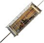 Rotisserie Basket -standard Deepadjustable - Chrome 3 Kg Roaster