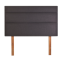 Michigan Headboard - King / Charcoal