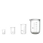 Low Form Glass Beakers - Graduated - 400ML