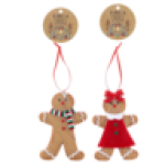Choice Gingerbread Christmas Tree Decoration Design May Vary