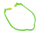 Re-usable Banded Ear Plug – Flourescent