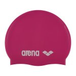 Classic Logo Silicone Swim Cap Pink