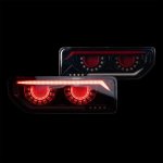 Suzuki Jimny Tray Bushdoof Blacked Out LED Tail Lights Pair For