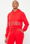 Sissy Boy Willa: Hoody With Long Sleeves - Red