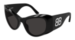 Sunglasses Womens In Black Grey BB0393S-001 - Black Onesize
