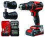 - Cordless Drill Kit 18V With Angle + Eccentric Attachment