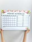 Magnetic Acrylic Planner - Protea - 600MM X 600MM